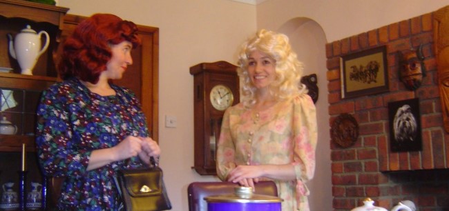 ladies talking